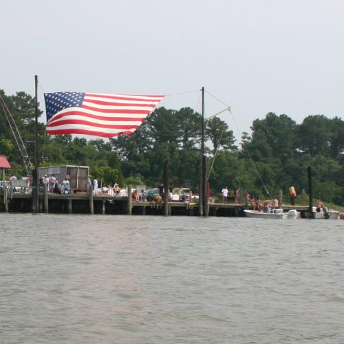 Eclipse Waterfront during 2006 Chuckatuck Creek Raft Race (Connie Andrews) (7.33) - Copy
